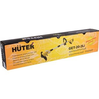 Триммер аккумуляторный HUTER GET-20-2Li, арт. 70/1/9